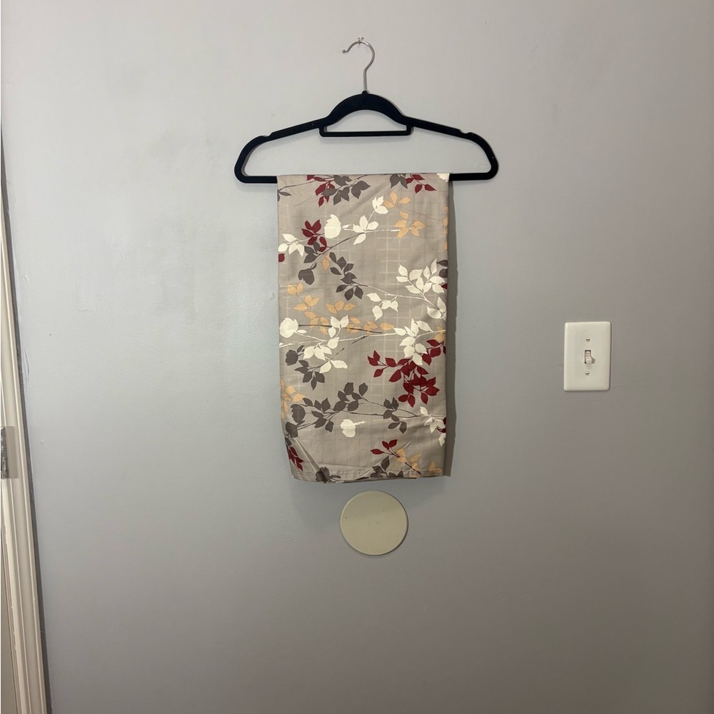 Floral Patterned blackout curtain panels - Picture 1 of 5